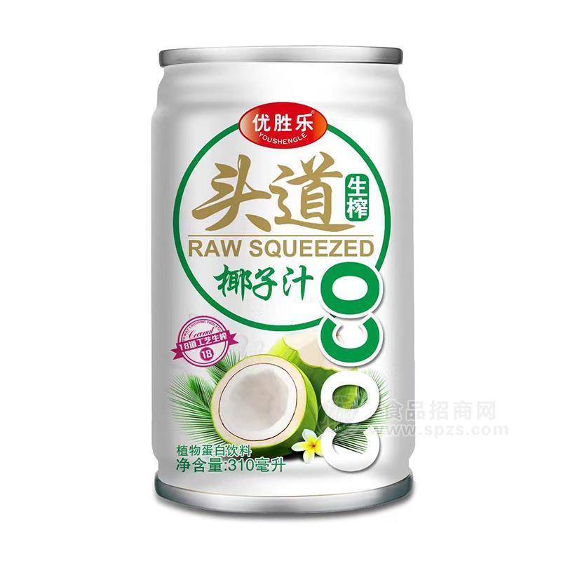 优胜乐椰子汁植物蛋白饮料310ml