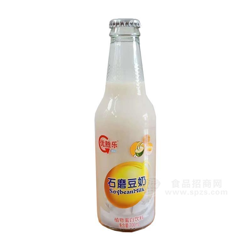 優(yōu)勝樂石磨豆奶植物蛋白飲料300ml