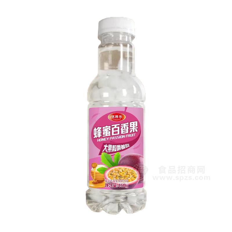 优胜乐蜂蜜百香果果味饮料450g