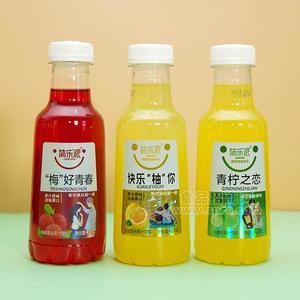 簡(jiǎn)樂(lè)派復(fù)合果汁飲料450ml楊梅小青檸雙柚果汁飲品
