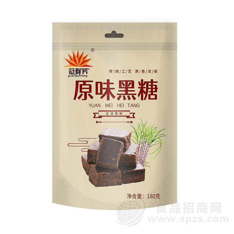 冠群芳原味黑糖180g