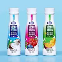 完达山果粒奶昔酸奶饮品