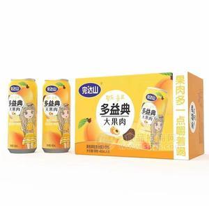 完達山復合果汁飲料多益典大果肉黃桃果粒490mlx15罐