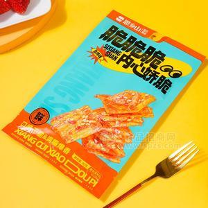 思乡山香脆小豆皮膨化豆制品休闲小零食香辣味