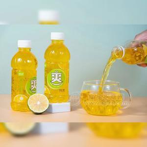 百樂(lè)洋果粒飲料青檸味360ml