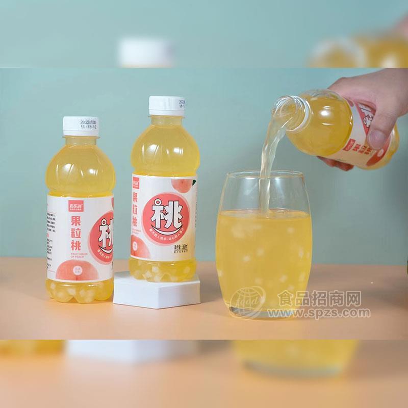 百乐洋果粒桃汁饮料小果汁360ml
