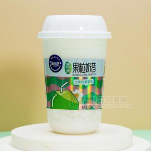 简乐派果粒奶昔西米果粒奶昔乳酸菌饮料450ml