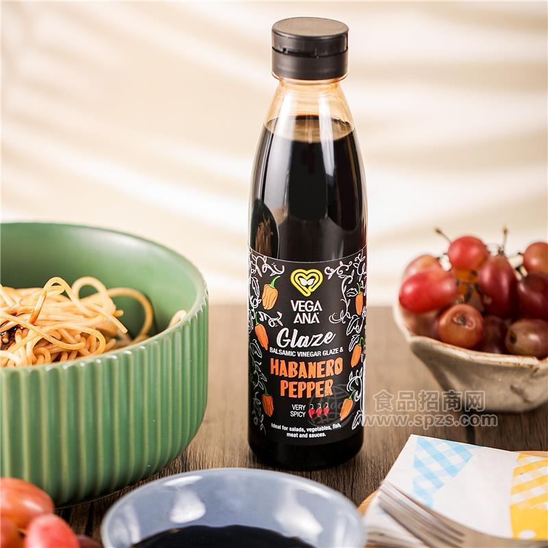 西班牙原瓶进口Vegaana阿巴内罗辣味浓稠香醋调味汁-超辣