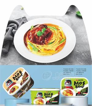 魔熊空降黑椒牛肉番茄牛肉意大利面256g