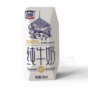 忠厚純牛奶200ml