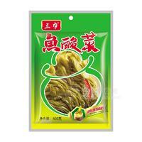 三巾魚酸菜調味品400g