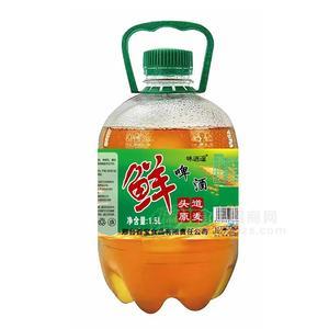味逍遥鲜啤酒1.5L