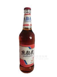 熊毅武果味汽水500ml香槟味玻璃瓶大汽水