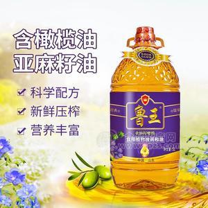 亞麻籽橄欖食用植物調和油5L