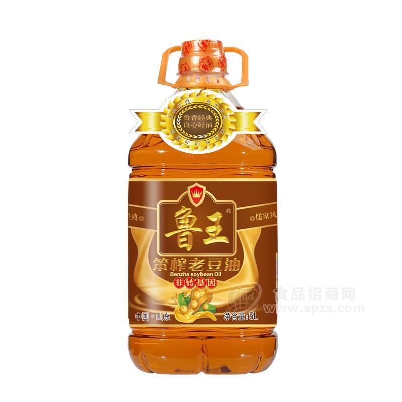 魯王非轉(zhuǎn)基因笨榨豆油5L