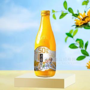 樂百億冰爽夏口芒果牛奶復(fù)合果汁飲料358ml