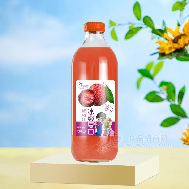 樂百億冰爽夏口楊梅汁果汁飲料1L