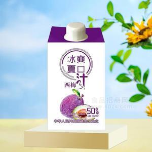 樂百億冰爽夏口西梅汁果汁飲料488ml