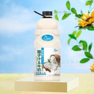 樂百億椰子汁牛奶椰子復(fù)合果汁飲料1.5L