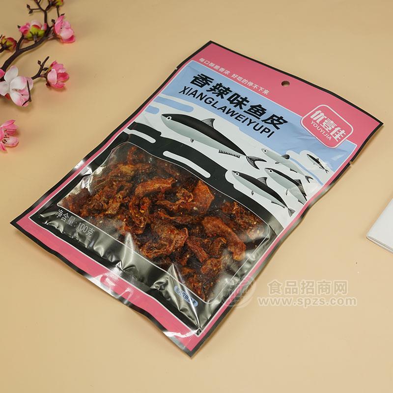 優(yōu)壹佳魚皮香辣味100g