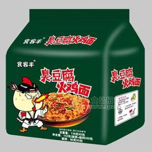 食客豐臭豆腐火雞面113gX5包