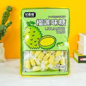 优壹佳榴莲味糖108g