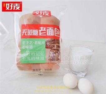 無蔗糖老面包300g