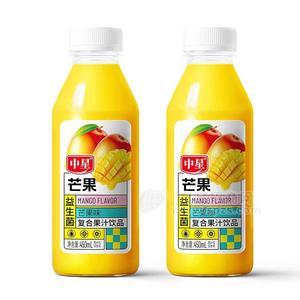 中星芒果味益生菌復合果汁飲品450ml