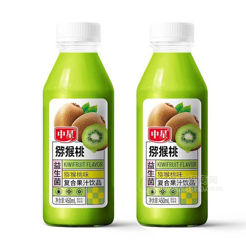 中星獼猴桃味益生菌復(fù)合果汁飲品450ml