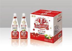 泰爷泰式生榨椰子汁1.25L×6瓶泰爷椰汁果肉椰子汁