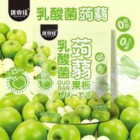 优壹佳乳酸菌蒟蒻果板苹果味160g