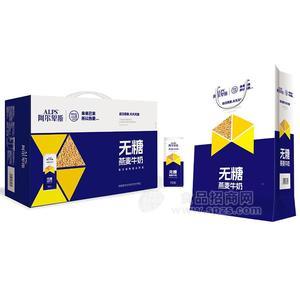 阿爾卑斯無糖燕麥牛奶復(fù)合植物蛋白飲品240mlX12罐