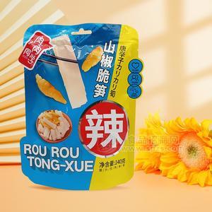 肉肉同學(xué)辣山椒脆筍休閑食品140g