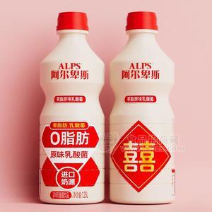 阿爾卑斯零脂肪原味乳酸菌招商1.25L