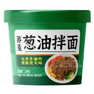 蕎麥蔥油拌面方便面方便食品120g