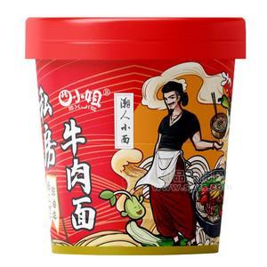 四小姐桶装私房牛肉面方便面招商