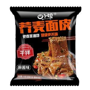 四小姐麻醬味蕎麥面皮方便食品115g