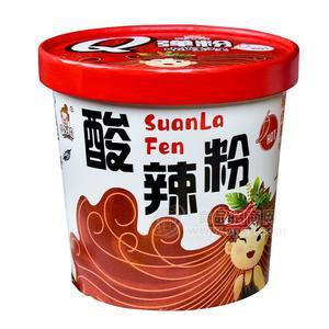 四小姐桶装酸辣粉方便食品招商
