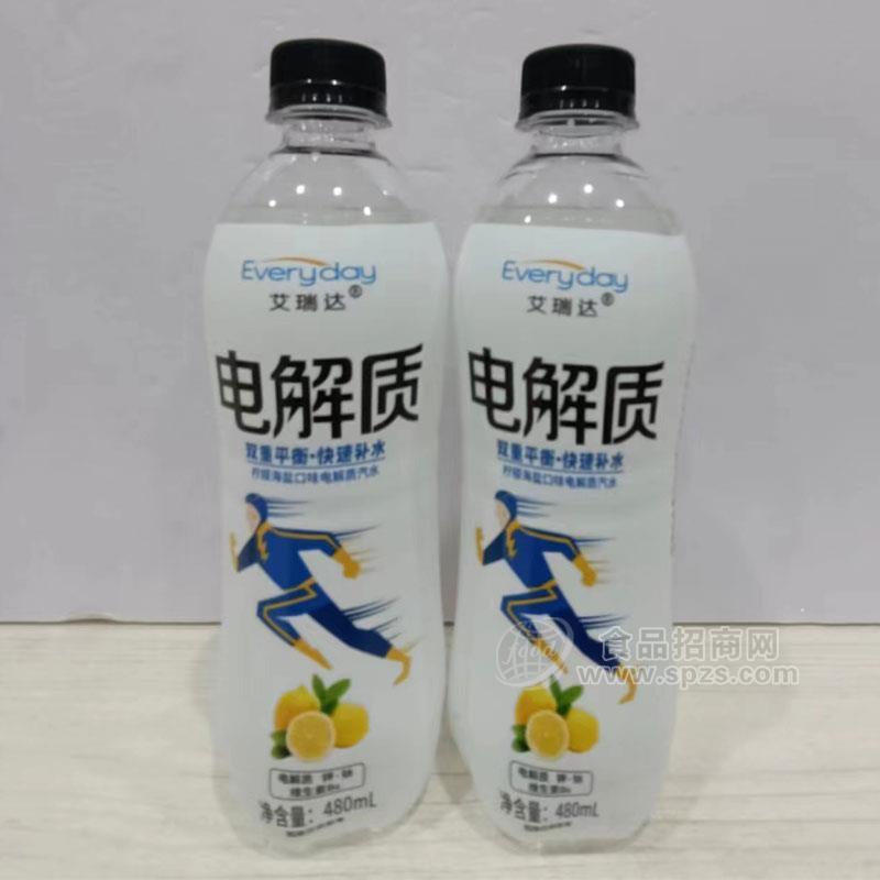 艾瑞達(dá)檸檬海鹽口味電解質(zhì)汽水480ml