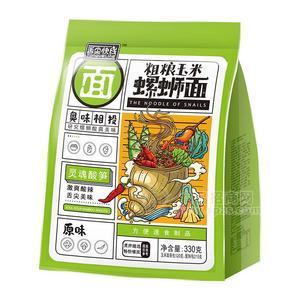 舌尖快線原味粗糧玉米螺螄面方便食品330g