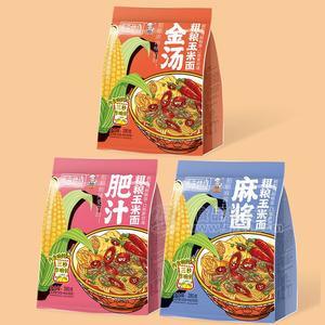 舌尖快線金湯肥汁麻醬粗糧玉米面方便食品280g