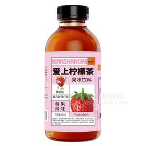 康樂妮愛上檸檬茶果味飲料500ml