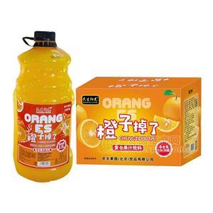 民生陽光橙子掉了復合果汁飲料2.5LX6瓶