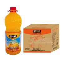 果肉橙粒粒橙风味饮料2.58LX6瓶