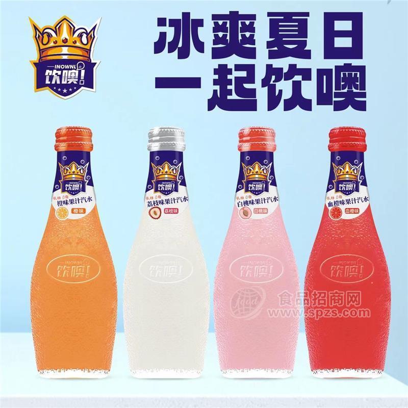 ·饮噢维生素果汁汽水多口味饮料330mlx20瓶 