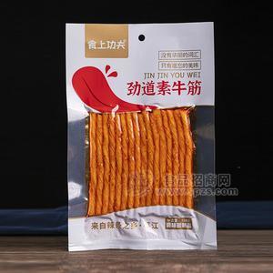 食上功夫勁道素牛筋辣條休閑食品108g