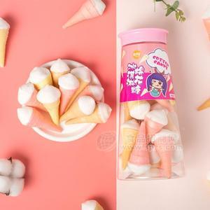 米琪莱棉花糖冰淇淋草莓味150g