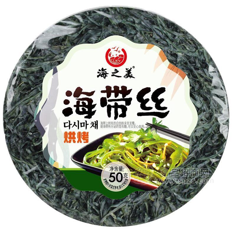 ·海之美烘烤海带丝50g 