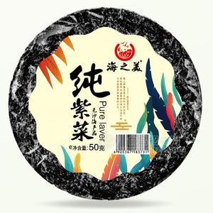 海之美純紫菜無沙海產(chǎn)品50g