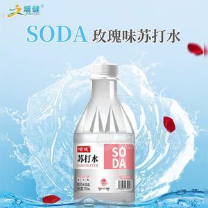 增健玫瑰花茶味蘇打水飲品375ml